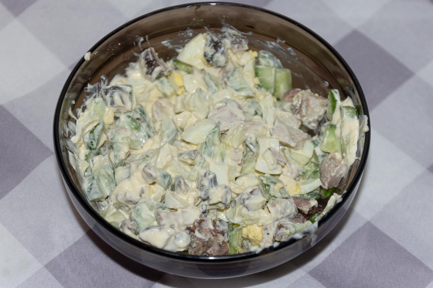 готовый салат по рецепту Салат из шашлыка 