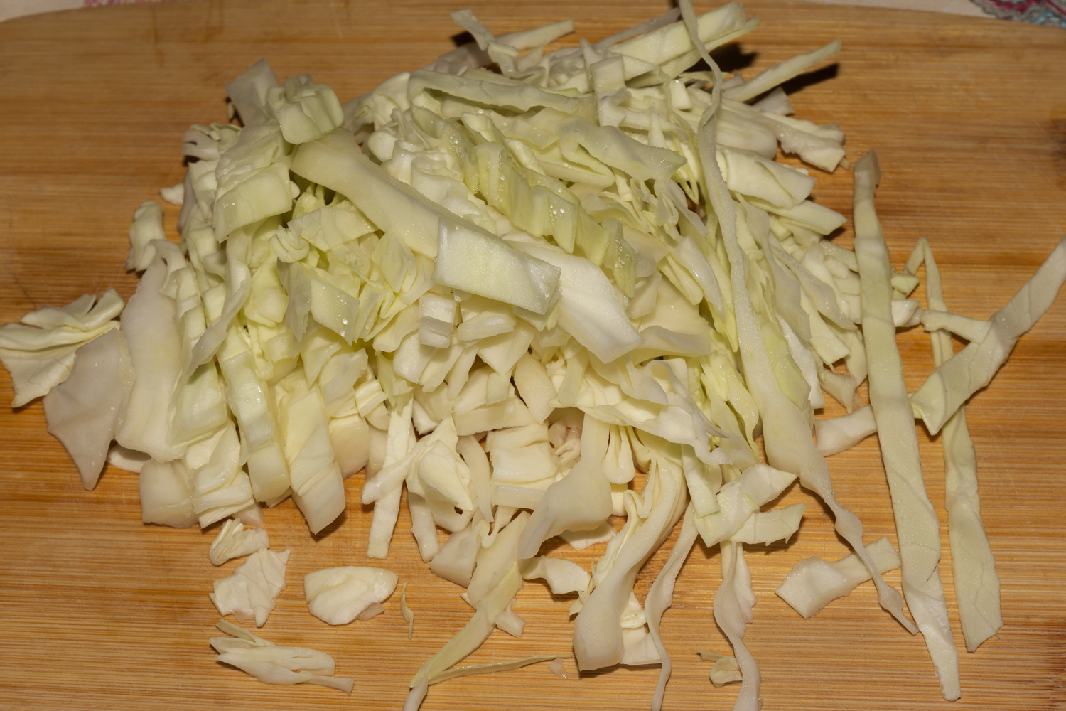 нарезанная капуста по рецепту Салат из свежей капусты