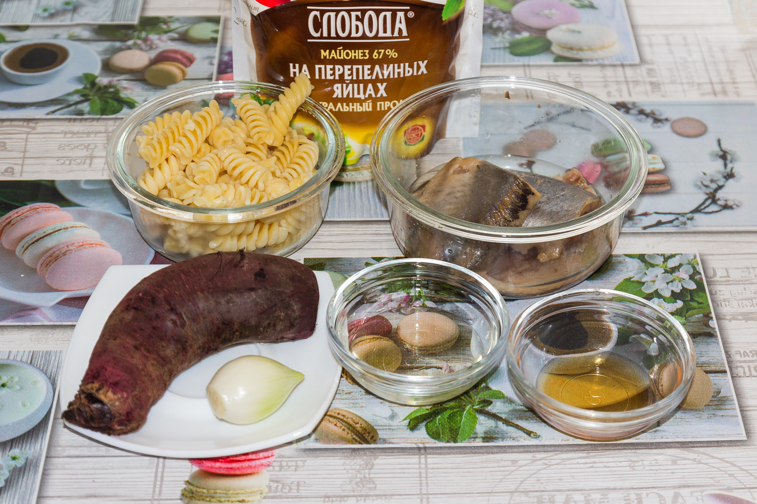 продукты для рецепта Салат итальянских евреев 