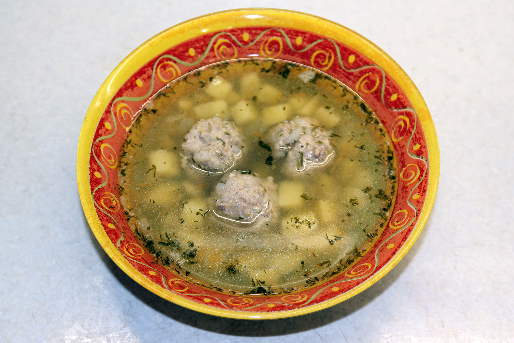 Суп с фрикадельками (2)