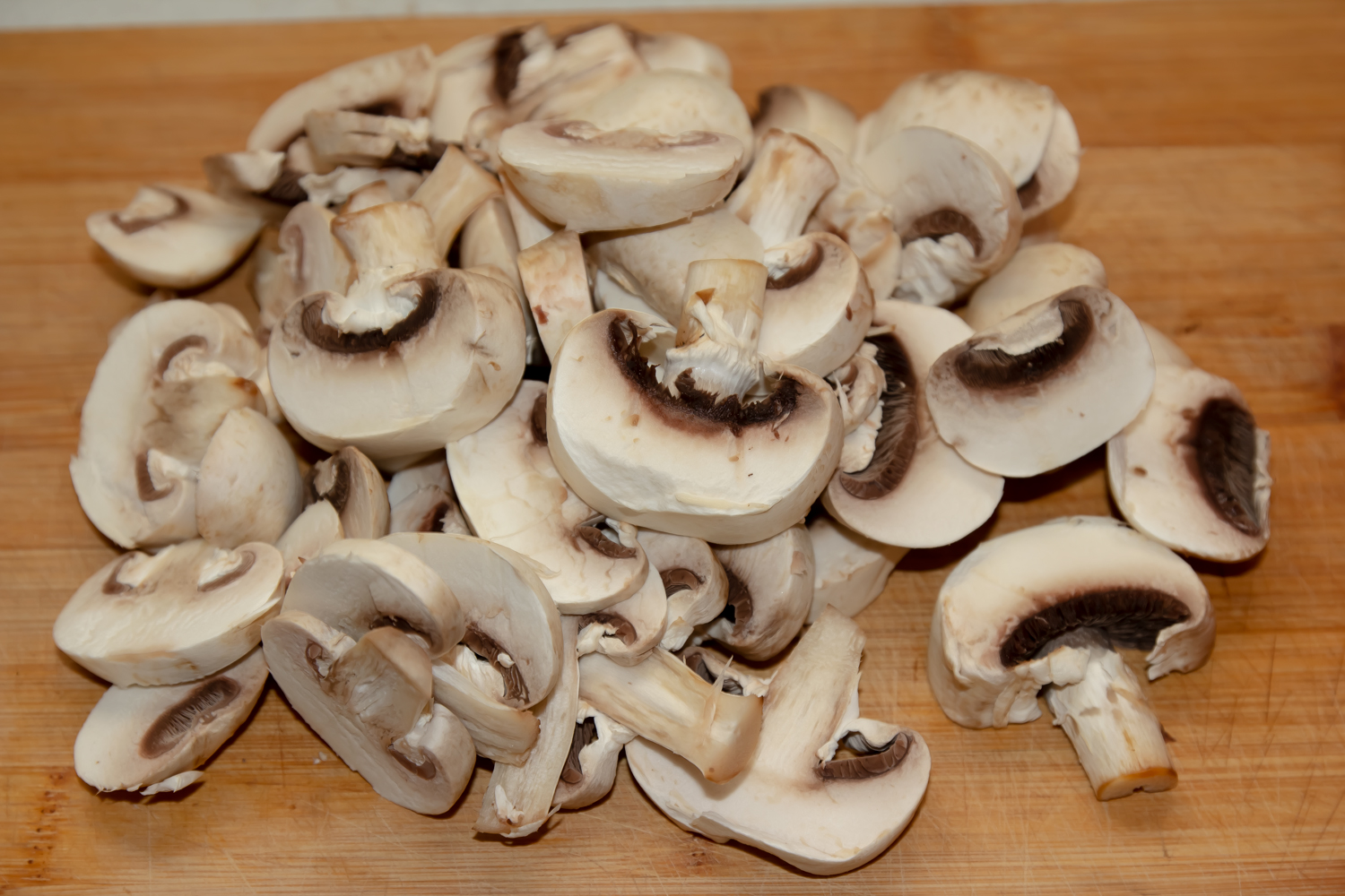 нарезанные грибы по рецепту