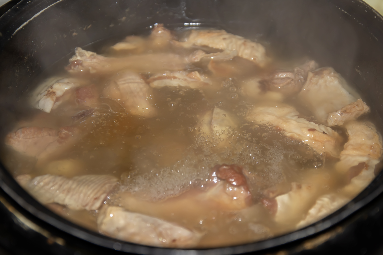 суп сделанный по рецепту Суп с бараньими рёбрышками и чечевицей 