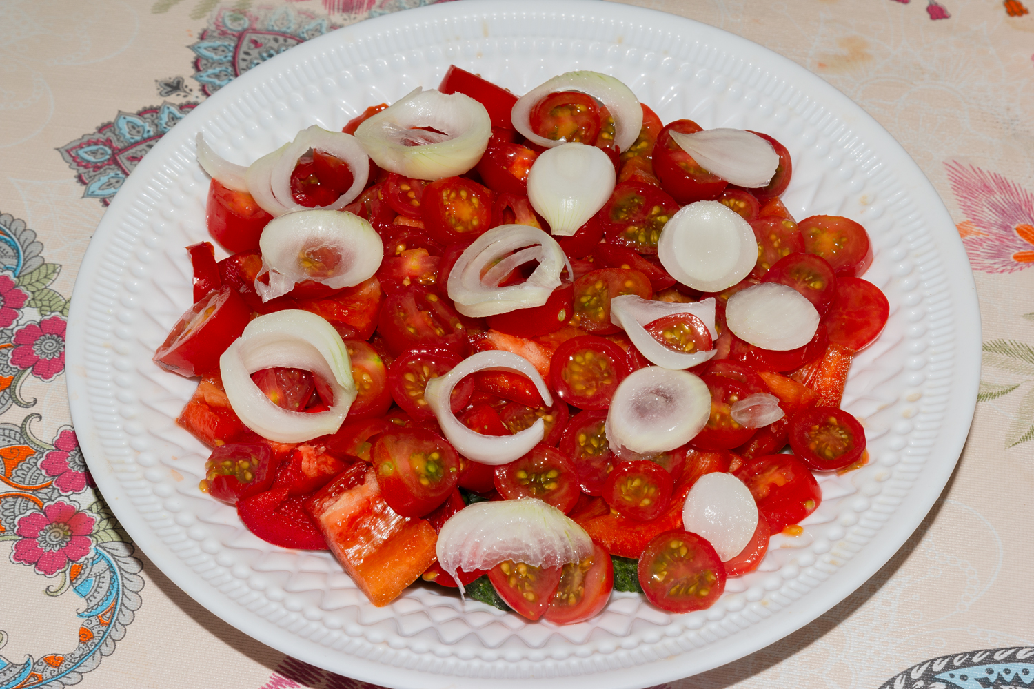 последний слой по рецепту Армянский салат с кинзой 
