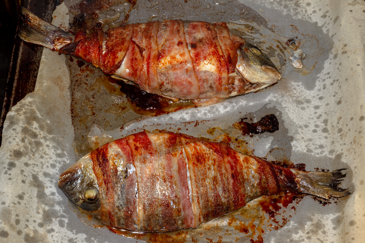 готовая рыба по рецепту Фаршированная дорада