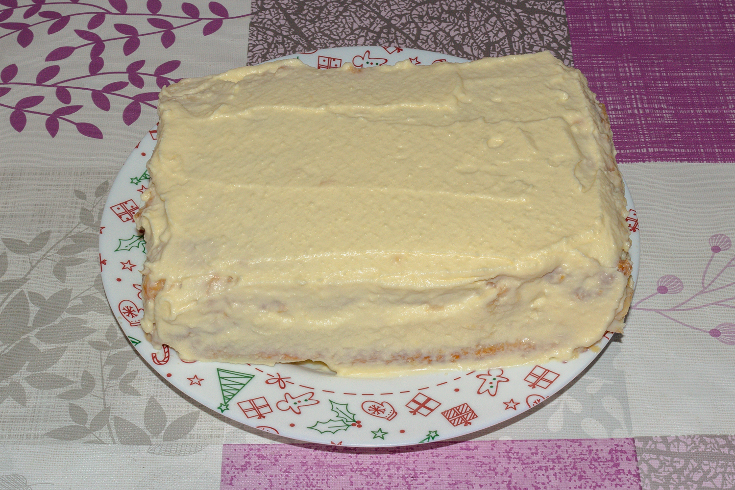 торт покрытый кремом по рецепту Торт Полено