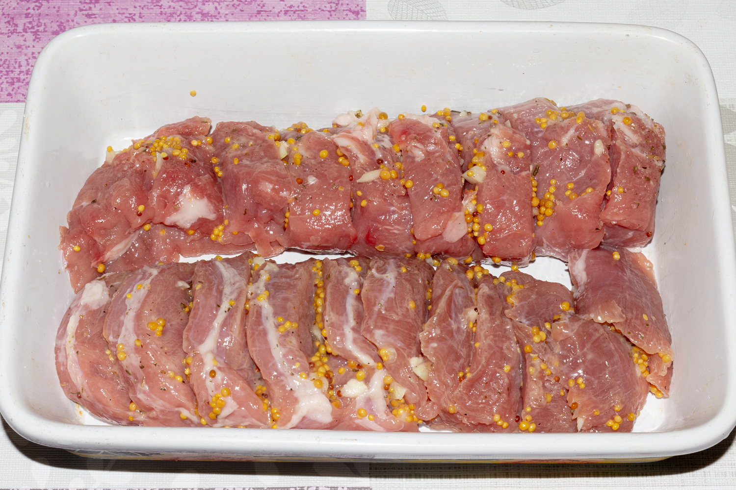 выложенное мясо по рецепту Свинина с помидорами и сыром