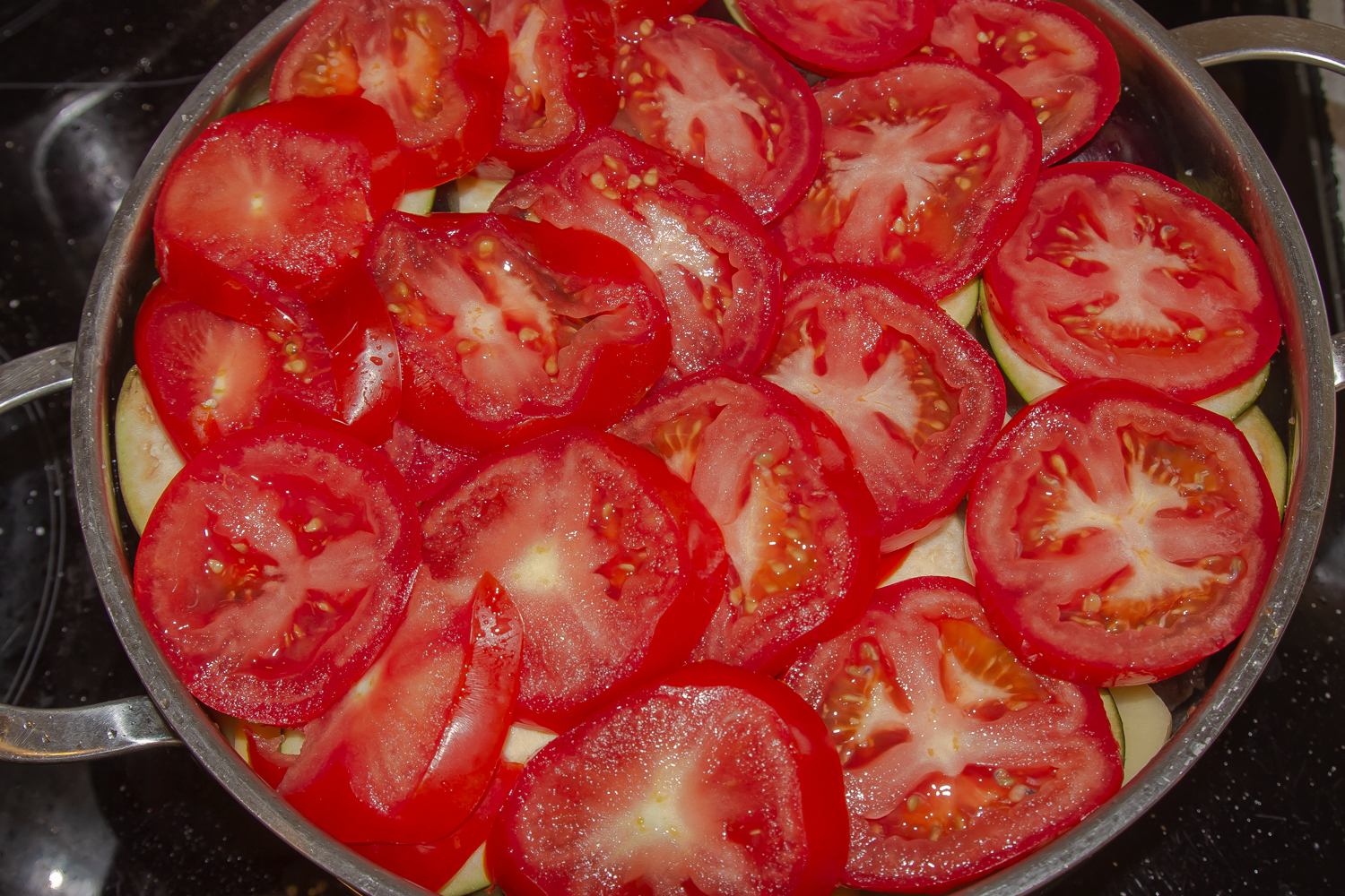 выложенные помидоры по рецепту